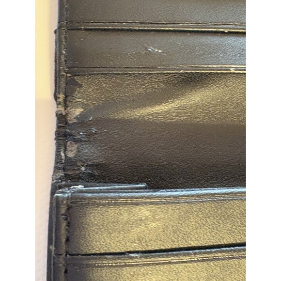 Gucci GG Canvas Horsebit Continental Wallet Black W/ Web Stripe Silver Hardware - Picture 6 of 14